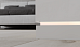 Скрытый плинтус / Теневой профиль Ликорн под свет (С-02.2.1) с грунтованной вставкой под покраску (К-27.70)