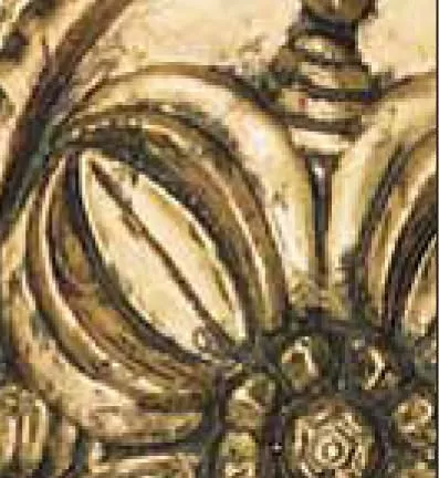 Краска «Античное золото» - набор (спрей + банка) 7981