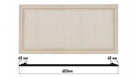 Декоративное панно DECOMASTER D3060-19D (600*300*18мм)